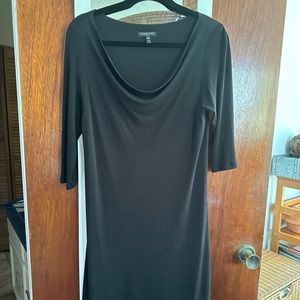 Eileen Fisher gorgeous knit silk LBD